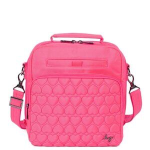 Lug Ranger Love Ultra X Crossbody Bag Magenta Hearts Neon Pink